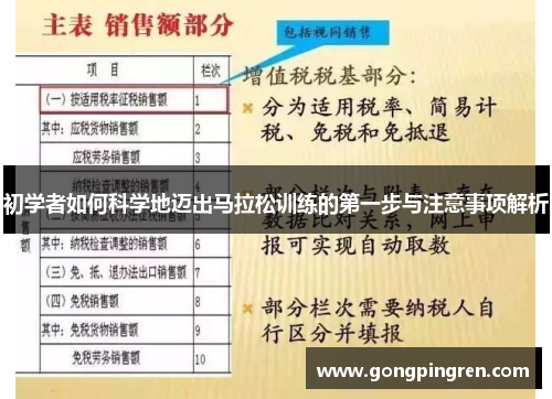 初学者如何科学地迈出马拉松训练的第一步与注意事项解析